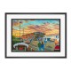 Boundary Park Stadium 'Going to the Match' Fine Art Print - Oldham Athletic FC